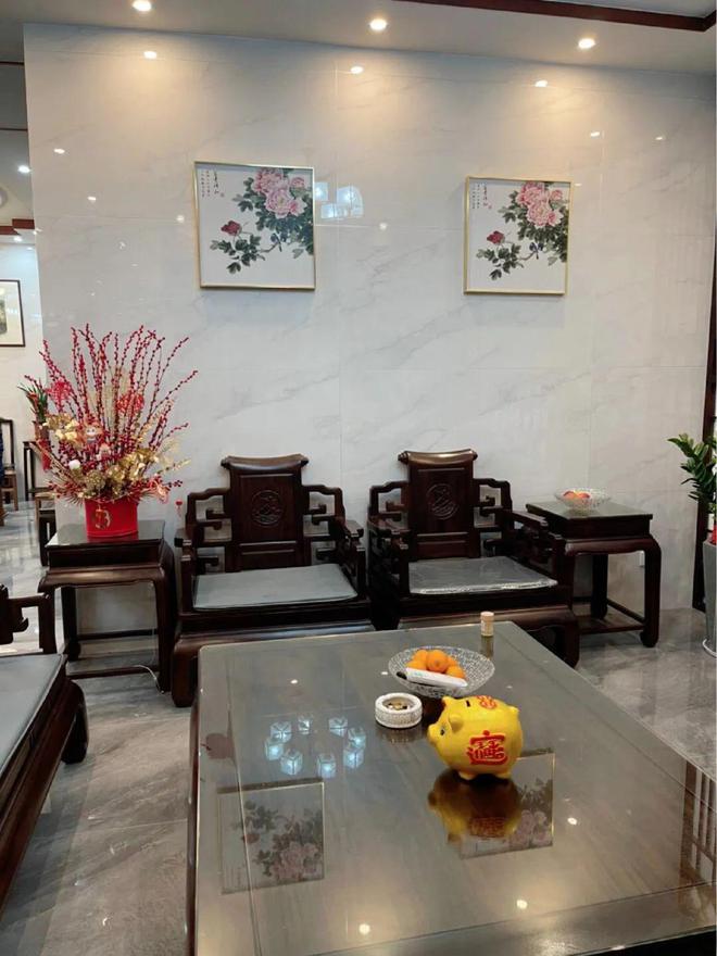 农村自建房老一辈的审美这效果太接地气了！ayx爱游戏体育网页版入口60岁大叔晒出(图4)