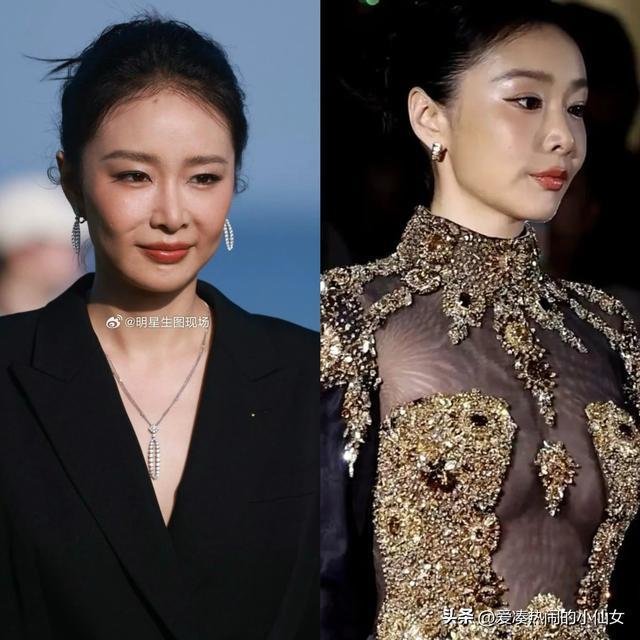 惊艳在一群浓妆艳抹中格外清爽没假面感爱游戏(ayx)这一夜被素颜的金晨(图4)